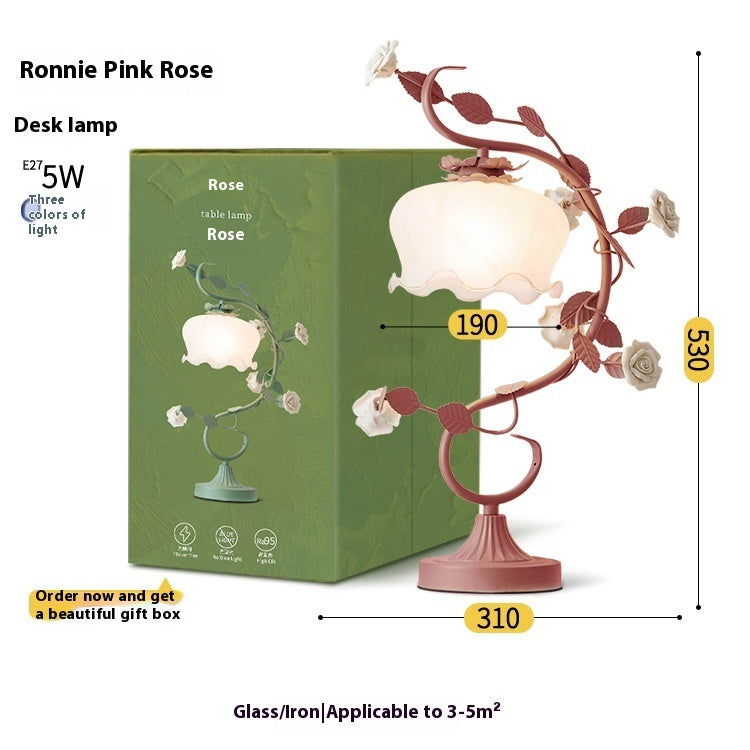 Flower Style Bedside Lamp