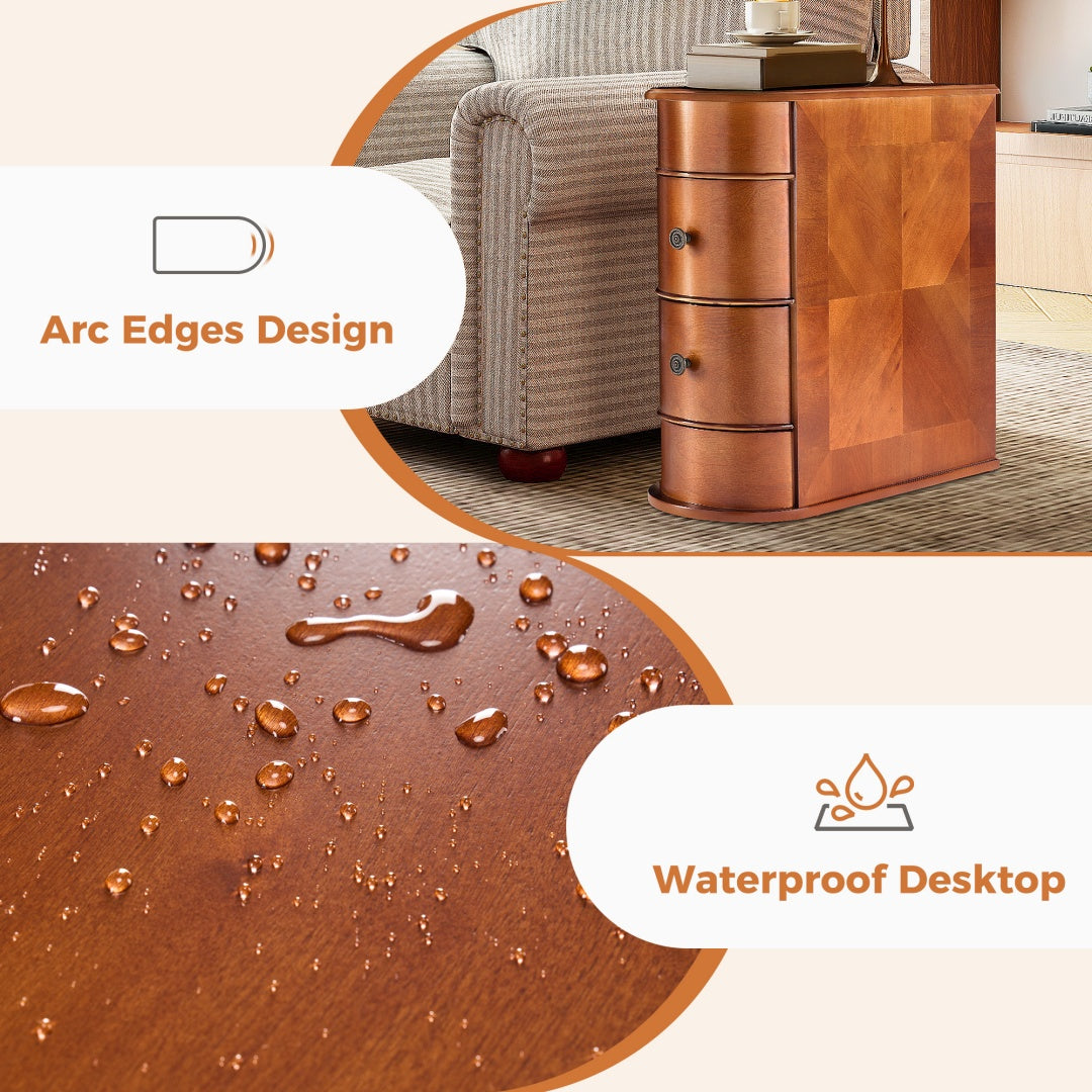 Vintage Bedside Tables (No Assembly)