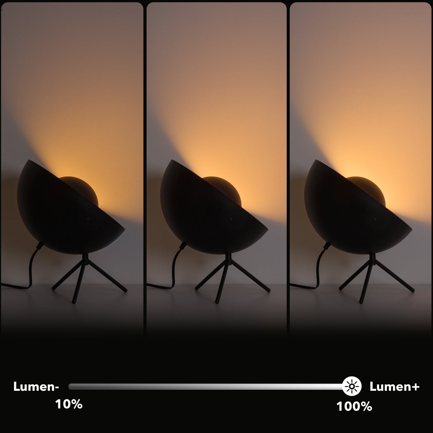 Satellite Tripod Table Lamp