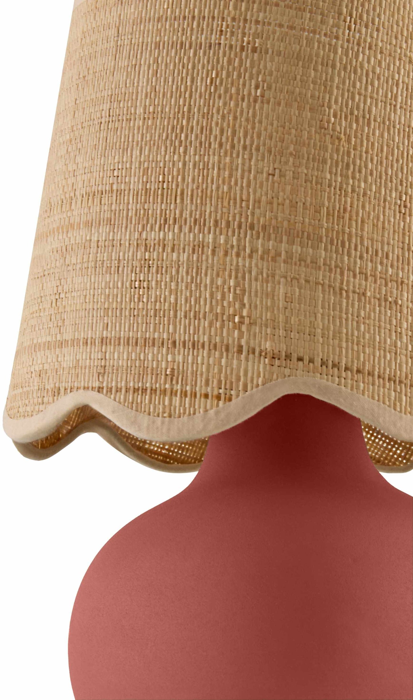 Brick Red Table Lamp