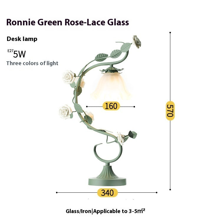 Flower Style Bedside Lamp